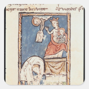 Adesivo Quadrado Senhora 3516 f.127 o Juggler de Notre Dame