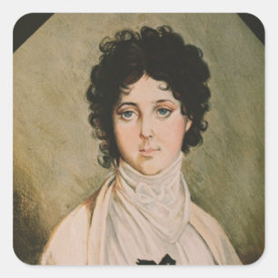 Adesivo Quadrado Senhora Hamilton
