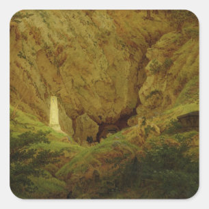 Adesivo Quadrado Sepulturas dos heróis antigos, 1812
