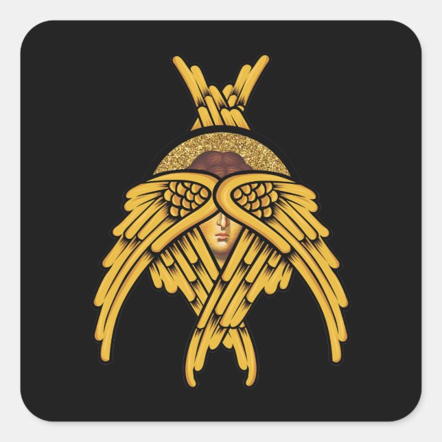 Adesivo Quadrado Seraphim Angel (Frente)