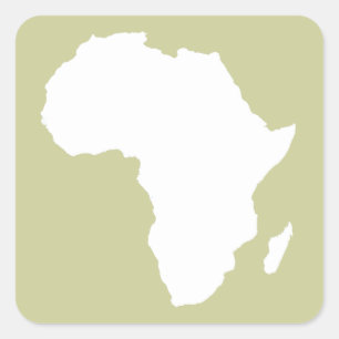 Adesivo Quadrado Serengeti África audaciosa