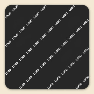 Adesivo Quadrado Seu logotipo, design ou foto ladrilhados diagonalm