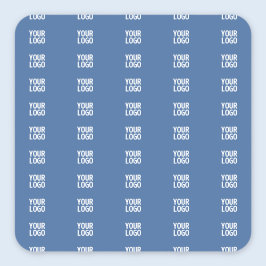 Adesivo Quadrado Seu logotipo ou imagem | Padrão Vertical Stripes