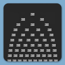 Seu padrão de arco exclusivo do logotipo | Preto (