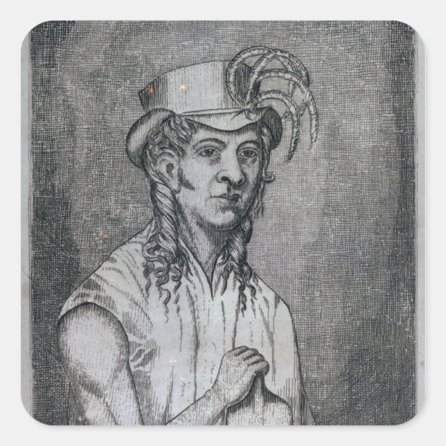 Adesivo Quadrado Sexta-Feira Fletcher de Outubro Cristão (Frente)