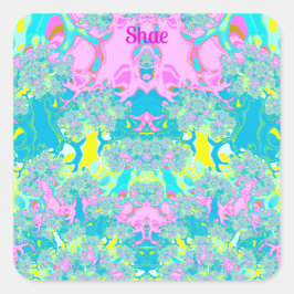 ADESIVO QUADRADO SHAE ~ PASTEL PERFECTION ~