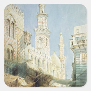 Adesivo Quadrado Sharia El Gohargiyeh, Cairo