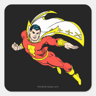 Adesivo Quadrado Shazam Soaring