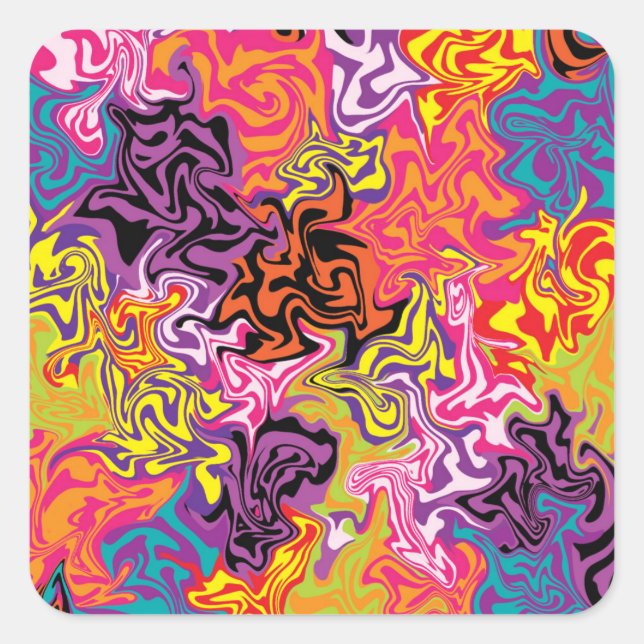 Adesivo Quadrado Sherbet (Frente)