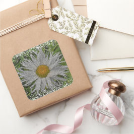 Adesivo Quadrado Show Me A Daisy #1