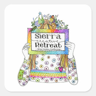 Adesivo Quadrado Sierra Creative Retreat Sticker
