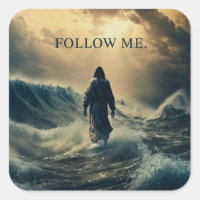 Siga-me - Jesus Cristo Cita fé cristã