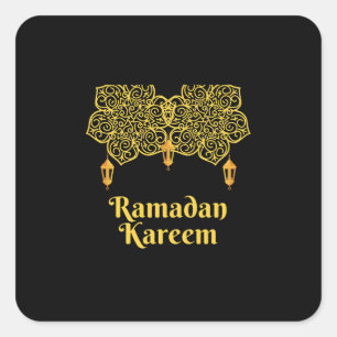 Adesivo Quadrado Significado de Ramadan Kareem - Eid Mubarak 2026