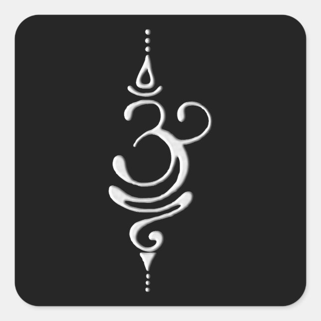 Adesivo Quadrado Silver Breathe  (Frente)