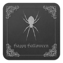 Silver Spider Halloween