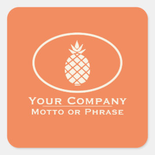 Adesivo Quadrado Símbolo da hospitalidade