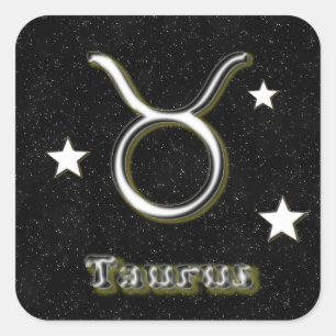 Adesivo Quadrado Símbolo do Taurus