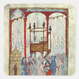 Adesivo Quadrado Sinagoga, c.1350, espanha do norte