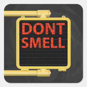 Adesivo Quadrado Sinal Crosswalk de Nova Iorque