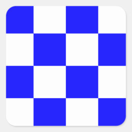 Adesivo Quadrado Sinal de Sinalizador Náutico - Letra N (novembro)