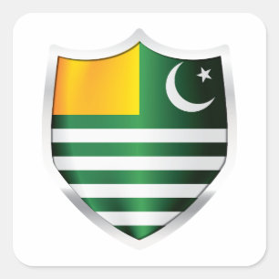 Adesivo Quadrado Sinalizador de Proteção Silver Kashmir