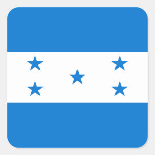 Adesivo Quadrado Sinalizador Honduras