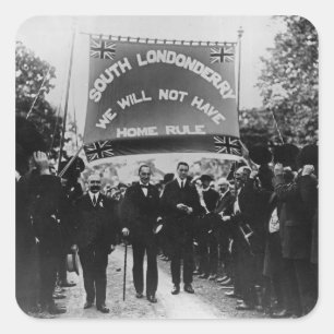 Adesivo Quadrado Sir Edward Carson