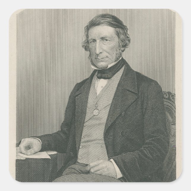 Adesivo Quadrado Sir George Cornewall Lewis (Frente)
