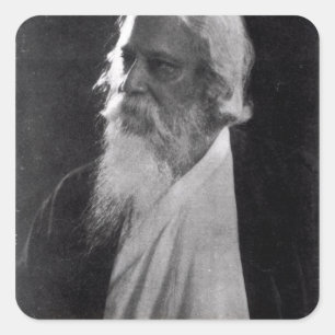 Adesivo Quadrado Sir Rabindranath Tagore