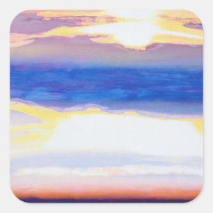 Adesivo Quadrado Skyscape