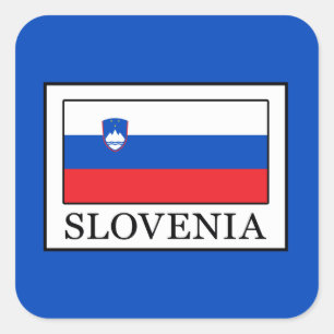 Adesivo Quadrado Slovenia