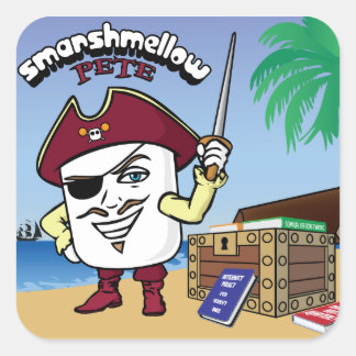 Adesivo Quadrado Smarshmellow Pete - Sticker