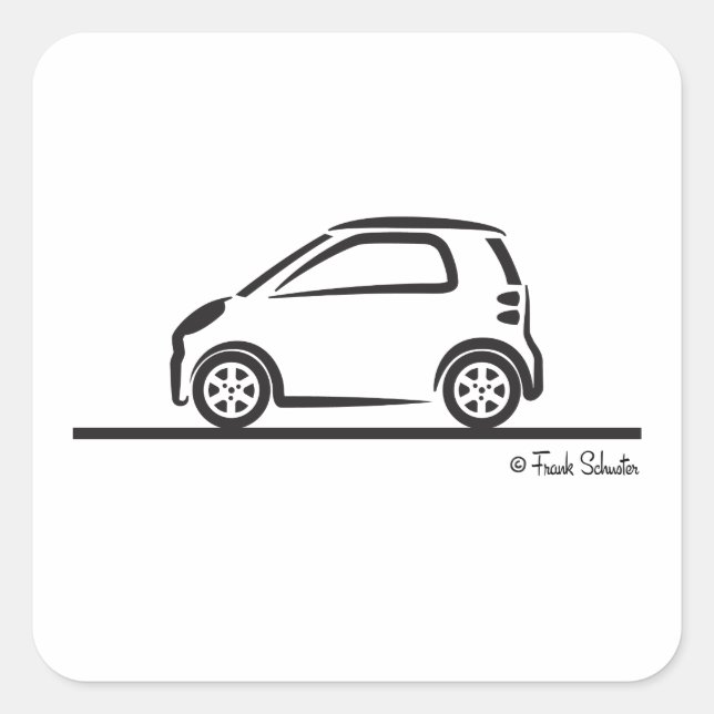 Adesivo Quadrado Smart para dois lados (Frente)