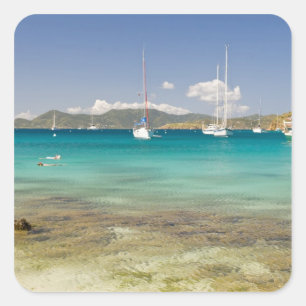 Adesivo Quadrado Snorkelers em Pirates Ilílicos.