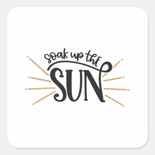 Adesivo Quadrado Sobe o sol