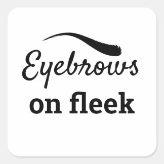 Adesivo Quadrado sobrancelhas em Fleek Trendy Estimuladas sem falha