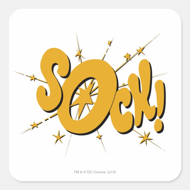 ADESIVO QUADRADO SOCK! (Frente)