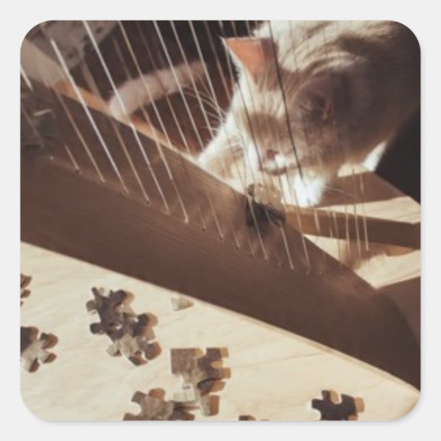 Adesivo Quadrado Soft Curiosity (Frente)