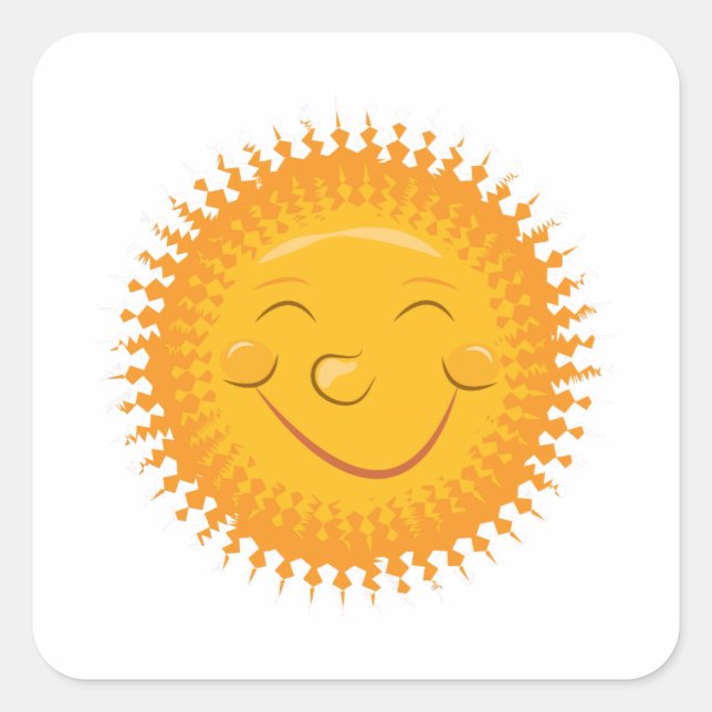 Adesivo Quadrado Sol (Frente)
