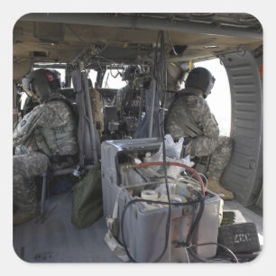 Adesivo Quadrado soldados vigiam por perigo