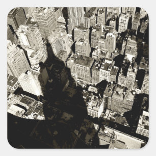 Adesivo Quadrado Sombra de NYC