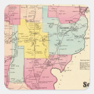 Adesivo Quadrado Somers, Cidade