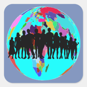 ADESIVO QUADRADO SOMOS FAMILIARES