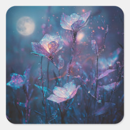 Adesivo Quadrado Sonata - Pop de cristal - Vinheta quadrada