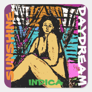 ADESIVO QUADRADO SONHO DIURNO COM SOL INDICA