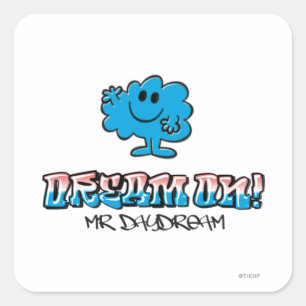 Adesivo Quadrado Sonho sobre com Sr. Daydream