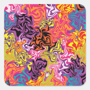 Adesivo Quadrado Sorvete