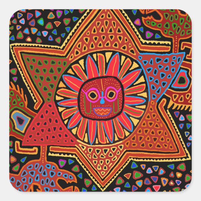 Adesivo Quadrado Southwest Del Sol (Frente)