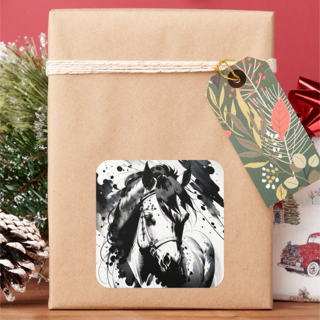 Adesivo Quadrado Spirit Pony 7 (Feriado)