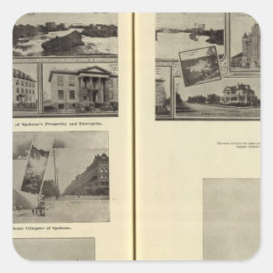 Adesivo Quadrado Spokane